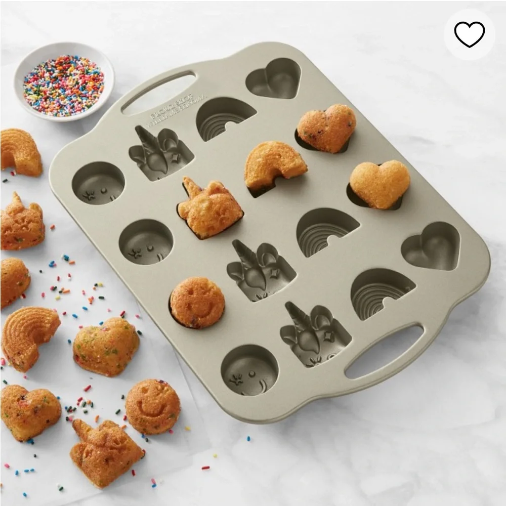 NWT Williams Sonoma x Flour Shop Cake Bitelet pan